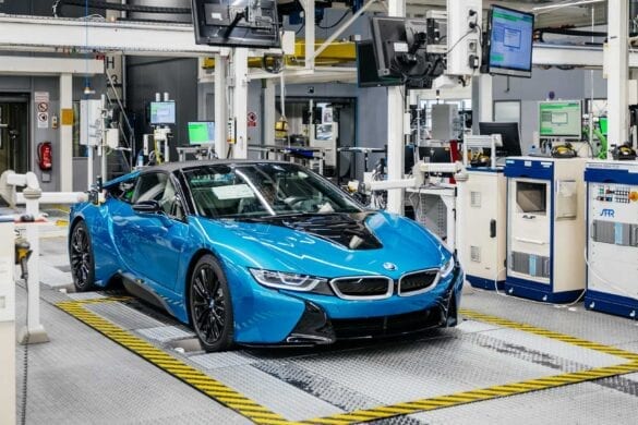 BMW i8 la final producție BMW i8 la final producție
