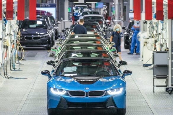 BMW i8 la final producție BMW i8 la final producție