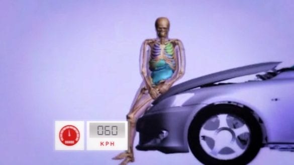 Toyota Thums Simulator Accidente