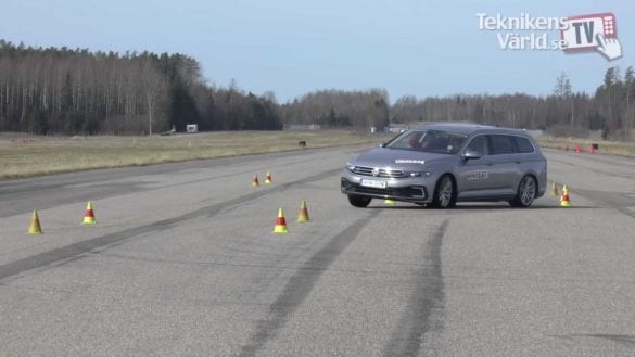 Volkswagen Passat GTE și Skoda Superb iV pică testul elanului