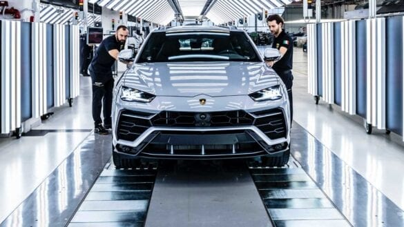 Lamborghini Urus productie 10000