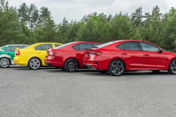 Noua Skoda Octavia RS