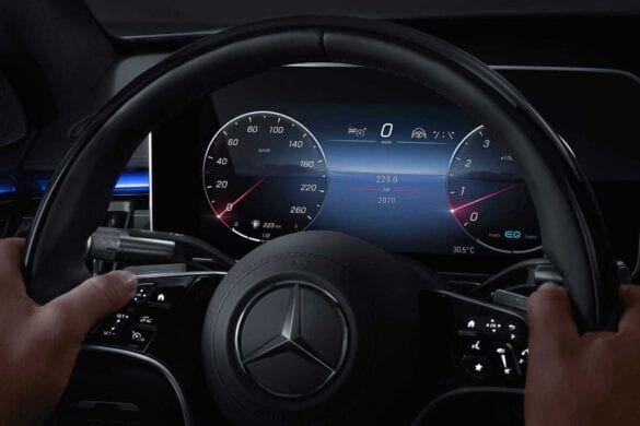 Noul Mercedes-Benz Clasa S MBUX infotainment