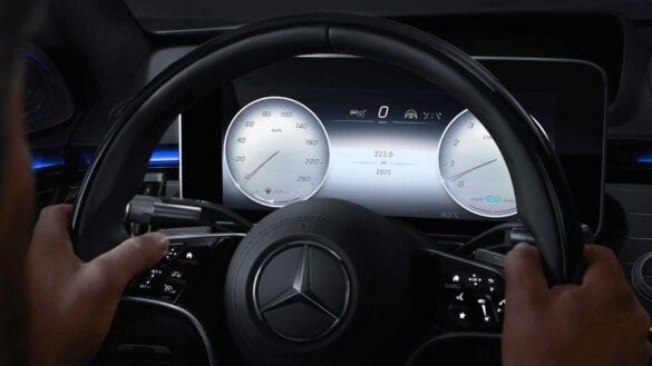 Noul Mercedes-Benz Clasa S MBUX infotainment