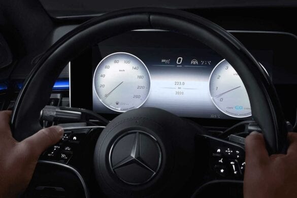 Noul Mercedes-Benz Clasa S MBUX infotainment
