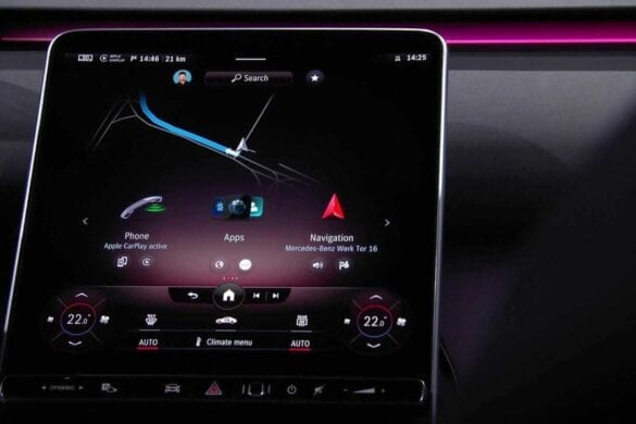 Noul Mercedes-Benz Clasa S MBUX infotainment