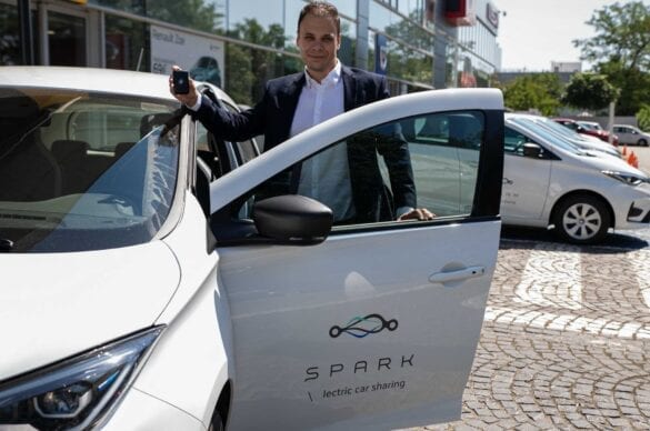 Spark car sharing Renault Zoe