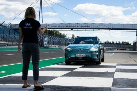 Hyundai Kona Electric record de autonomie 2