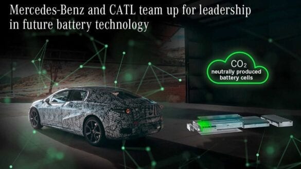 Mercedes-Benz, parteneriat cu CATL pentru EQS