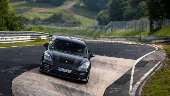 Porsche Panamera record Nurburgring