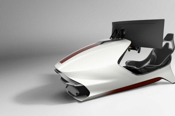 Aston Martin simulator racing