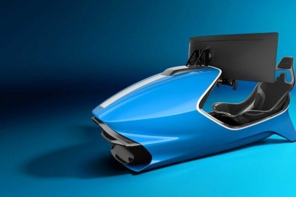 Aston Martin simulator racing