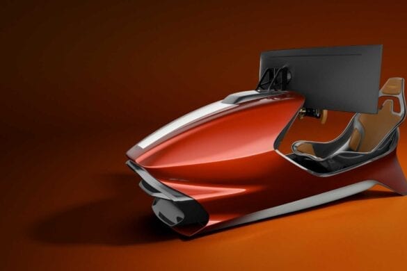 Aston Martin simulator racing