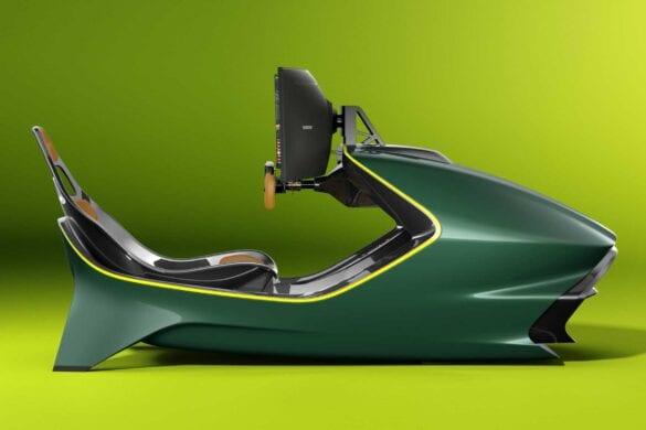 Aston Martin simulator racing