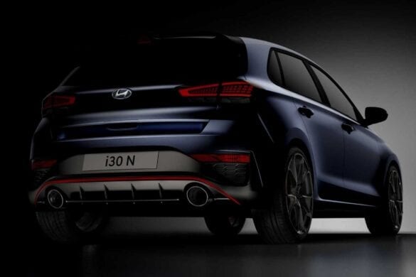 Hyundai i30 N facelift teaser Hyundai i30 N facelift teaser