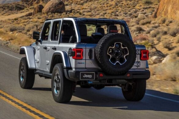 Jeep Wrangler 4XE hibrid plug-in Jeep Wrangler 4XE hibrid plug-in