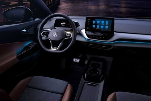 Volkswagen ID.4 interior teaser Volkswagen ID.4 interior teaser