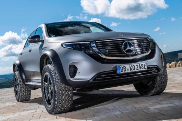 Prototip Mercedes-Benz EQC 4x4