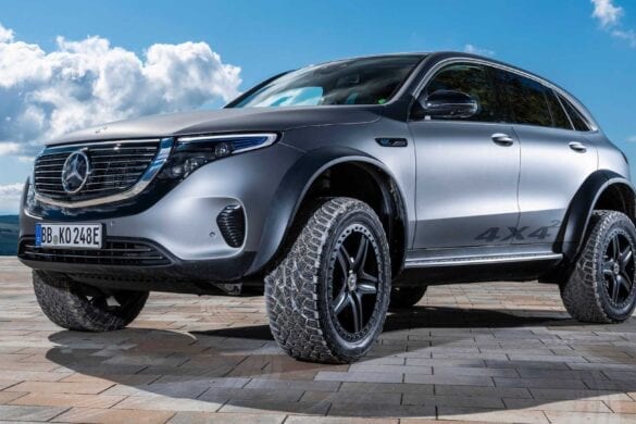 Prototip Mercedes-Benz EQC 4x4