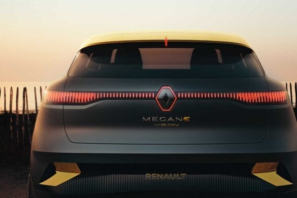 Renault Megane eVision concept electric Renault Megane eVision concept electric