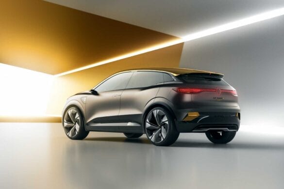 Renault Megane eVision concept electric Renault Megane eVision concept electric