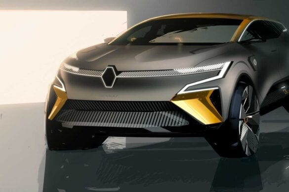 Renault Megane eVision concept electric Renault Megane eVision concept electric