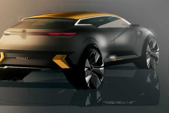 Renault Megane eVision concept electric Renault Megane eVision concept electric
