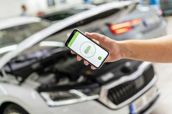 Skoda Sound Analyser aplicatie diagnoza