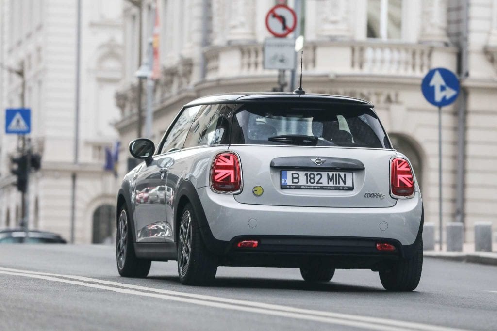 Test Mini Cooper SE electric EcoWheels 18
