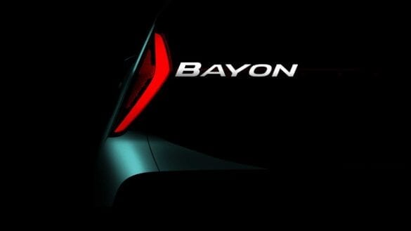 Hyundai Bayon SUV teaser