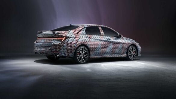 Hyundai Elantra N imagini-teaser