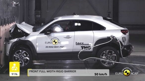 Mazda MX-30 la testele Euro NCAP 2020