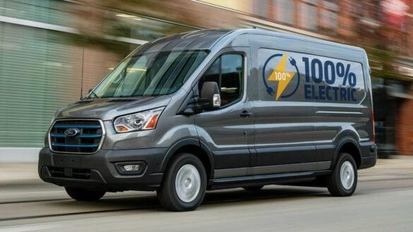 Utilitara electrică E-Transit