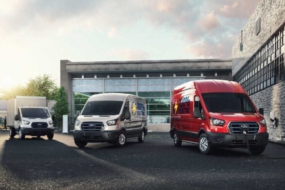 Utilitara electrică E-Transit