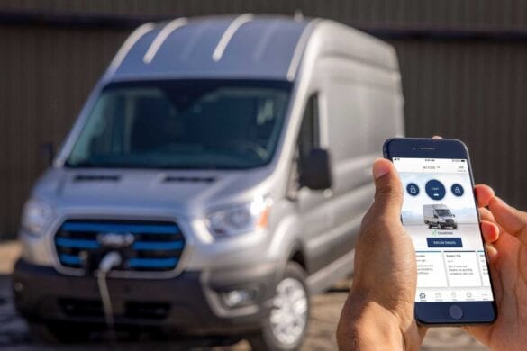Utilitara electrică E-Transit