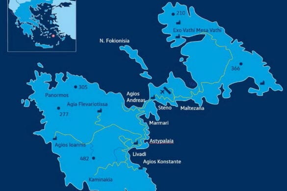 Experiment electric Volkswagen pe insula Astypalea din Grecia Experiment electric Volkswagen pe insula Astypalea din Grecia