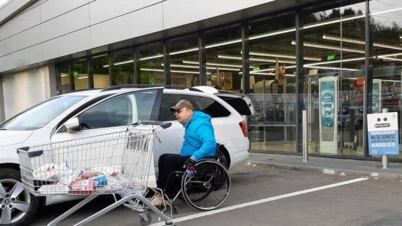 Campania #PeBune pentru locurile de parcare destinate persoanelor cu dizabilități