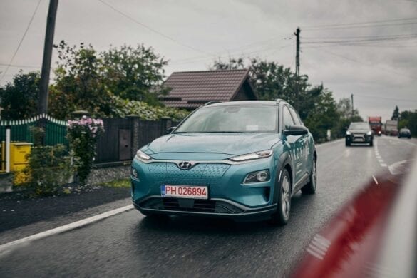 Hyundai Kona Electric în Bike4Life 2020
