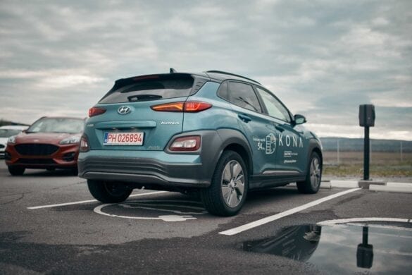 Hyundai Kona Electric în Bike4Life 2020