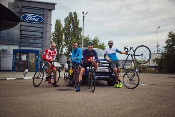 Hyundai Kona Electric în Bike4Life 2020