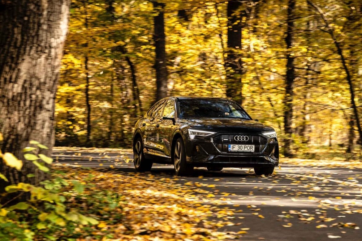 Test cu Audi e-tron Sportback Test cu Audi e-tron Sportback