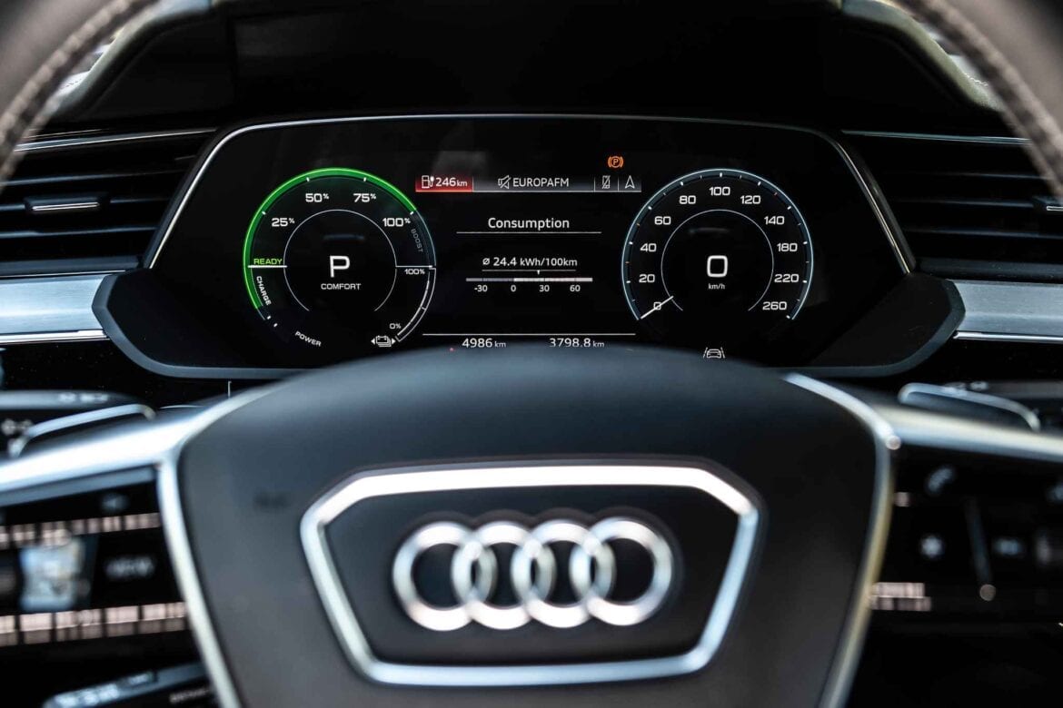Test cu Audi e-tron Sportback Test cu Audi e-tron Sportback