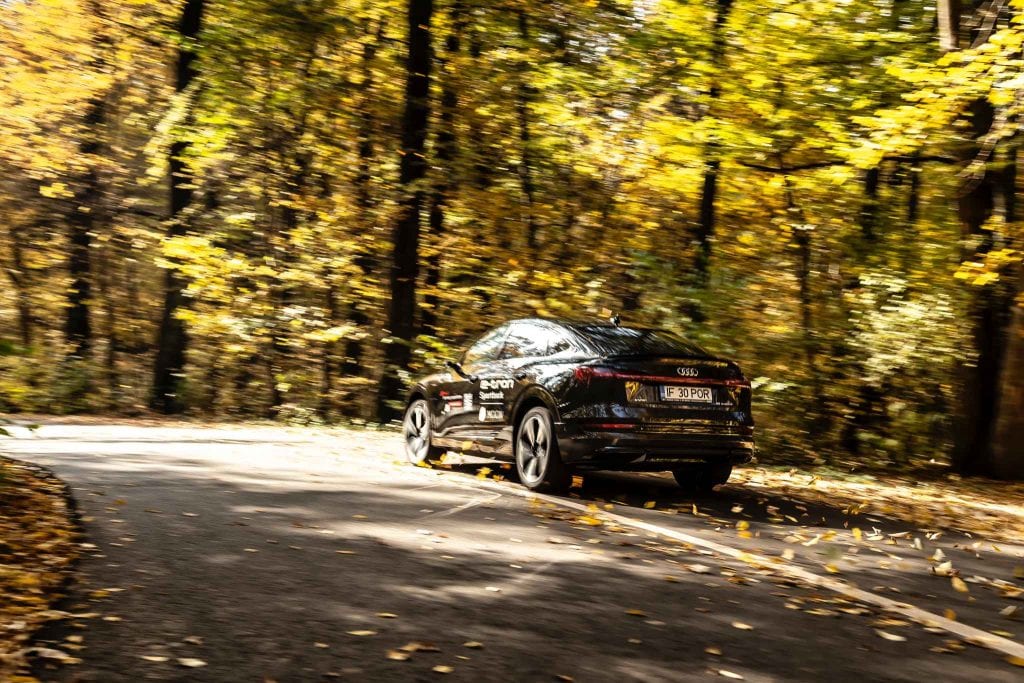 Test cu Audi e-tron Sportback