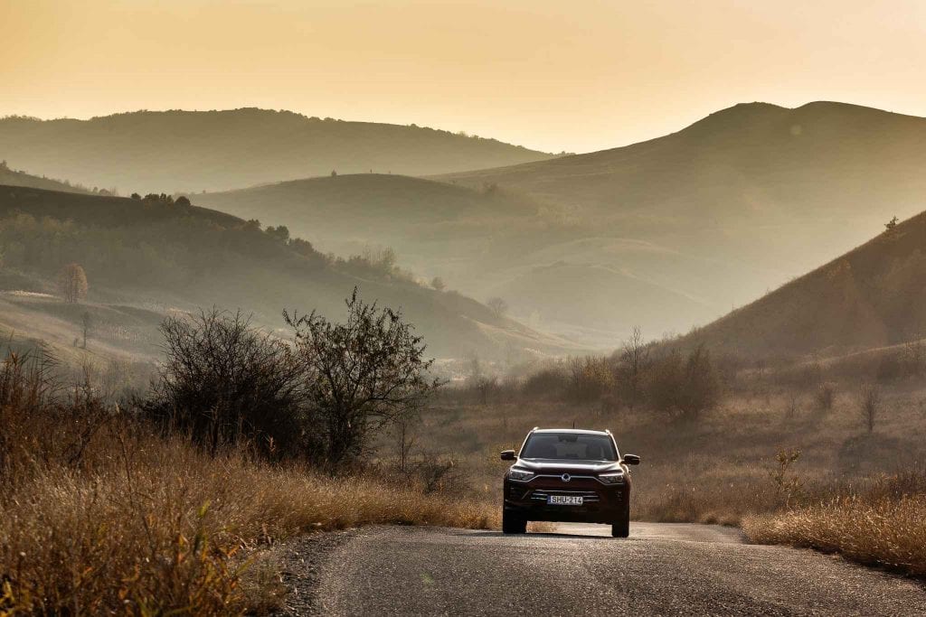 Test cu SsangYong Korando