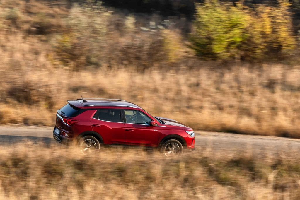 Test cu SsangYong Korando