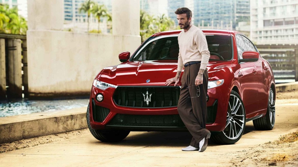 David Beckham, ambasador Maserati 1