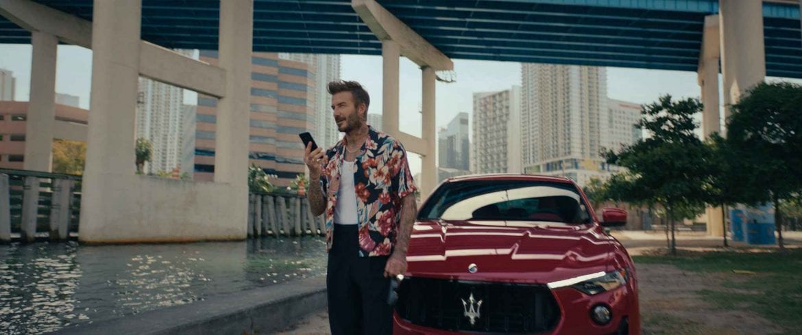 David Beckham, ambasador Maserati 2