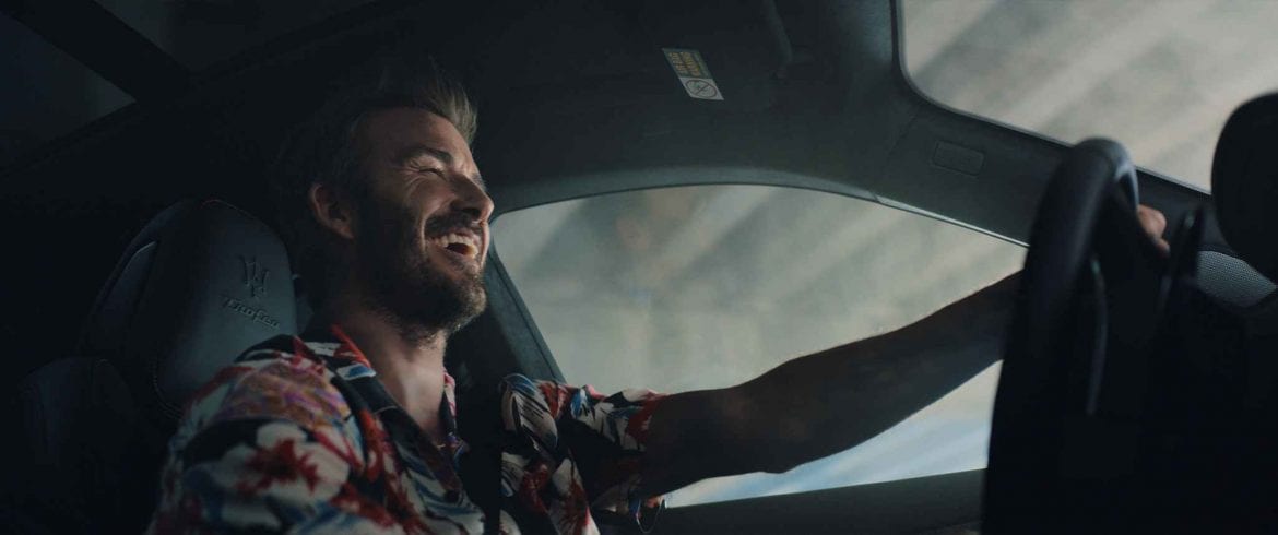 David Beckham, ambasador Maserati 4