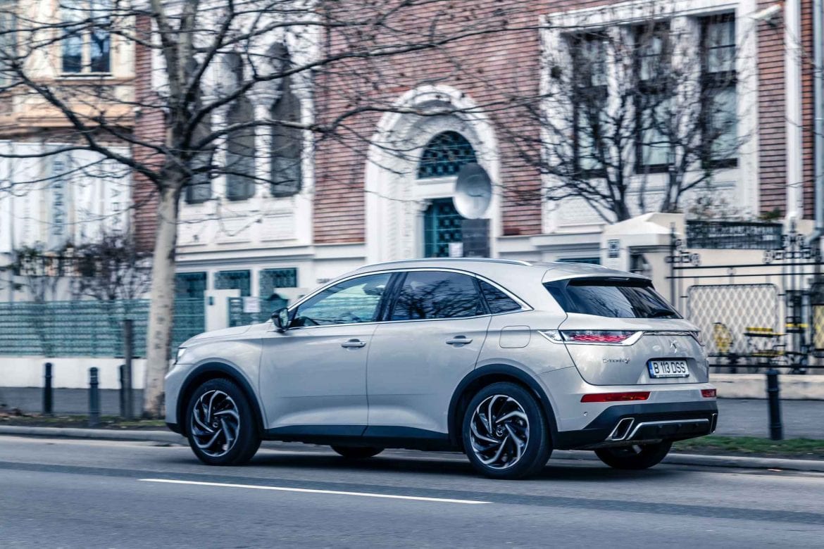 Test DS 7 Crossback E-Tense 8