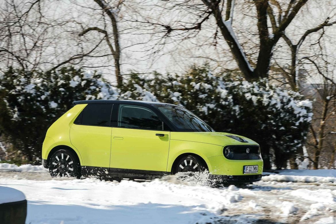 Test Honda e Honda Jazz 20